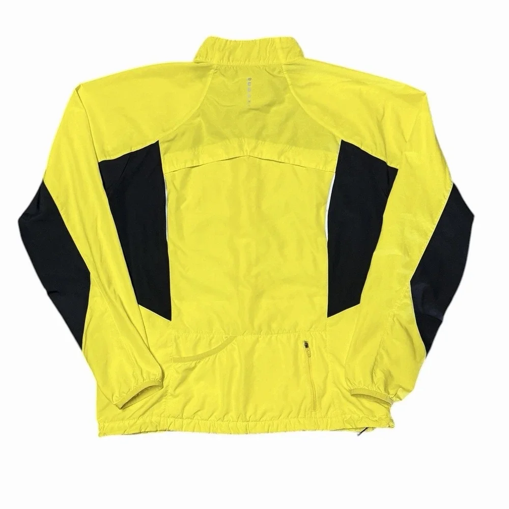 The North Face Flight Series Jacket Men's Yellow Full Zip Windbreaker Large Vent